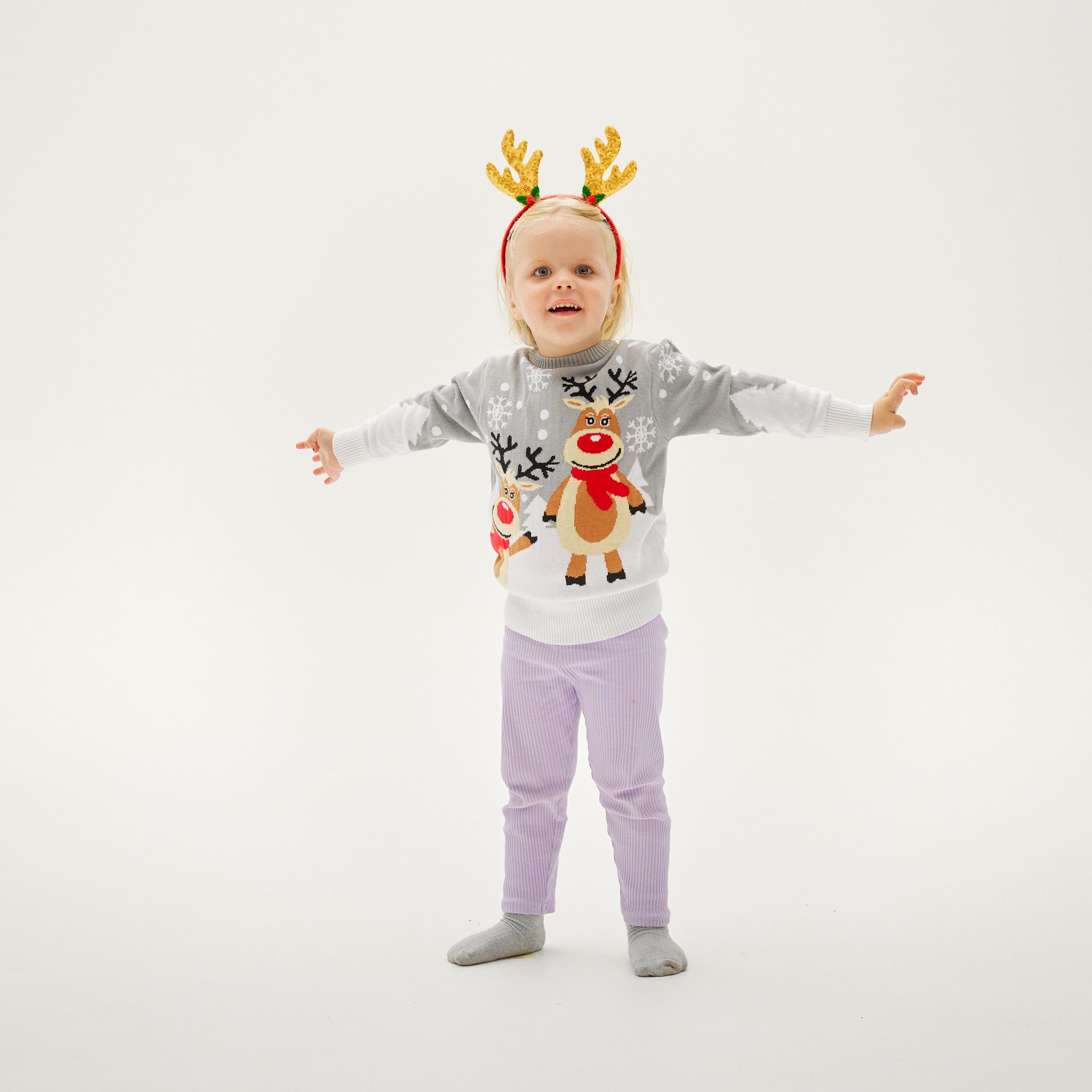 Cute Maglione Natalizio - Bambini.